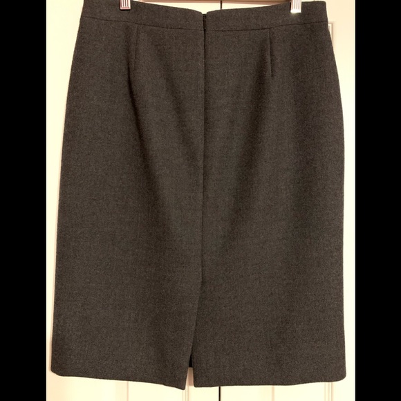 J. Crew gray Wool Pencil Skirt - Picture 4 of 8